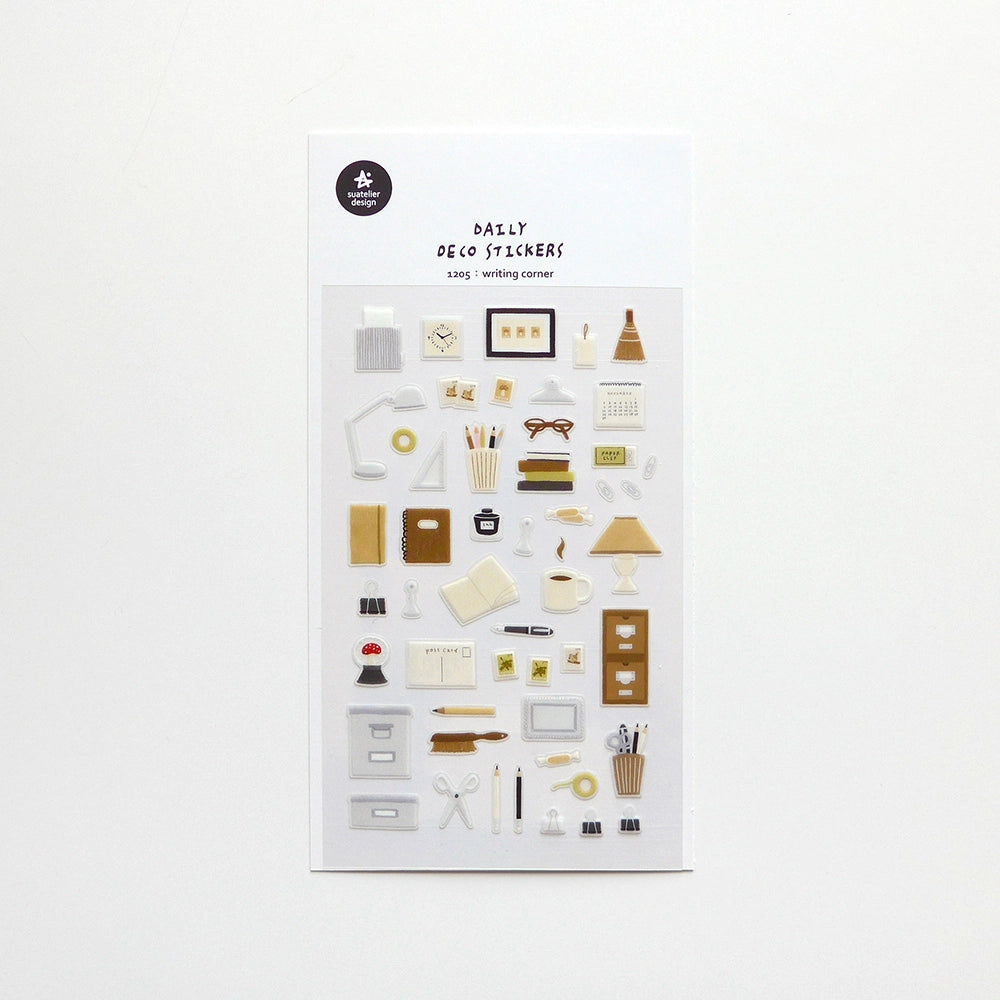 Suatelier Writing Corner Stickers Set