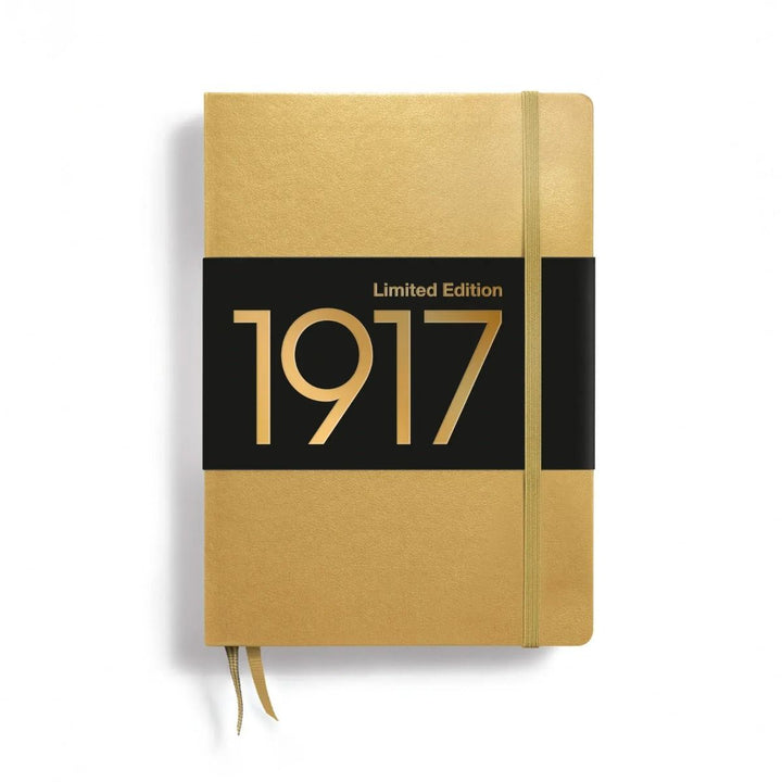 Leuchtturm1917 Hardcover A5 Dot Grid Notebook | Gold Limited Edition
