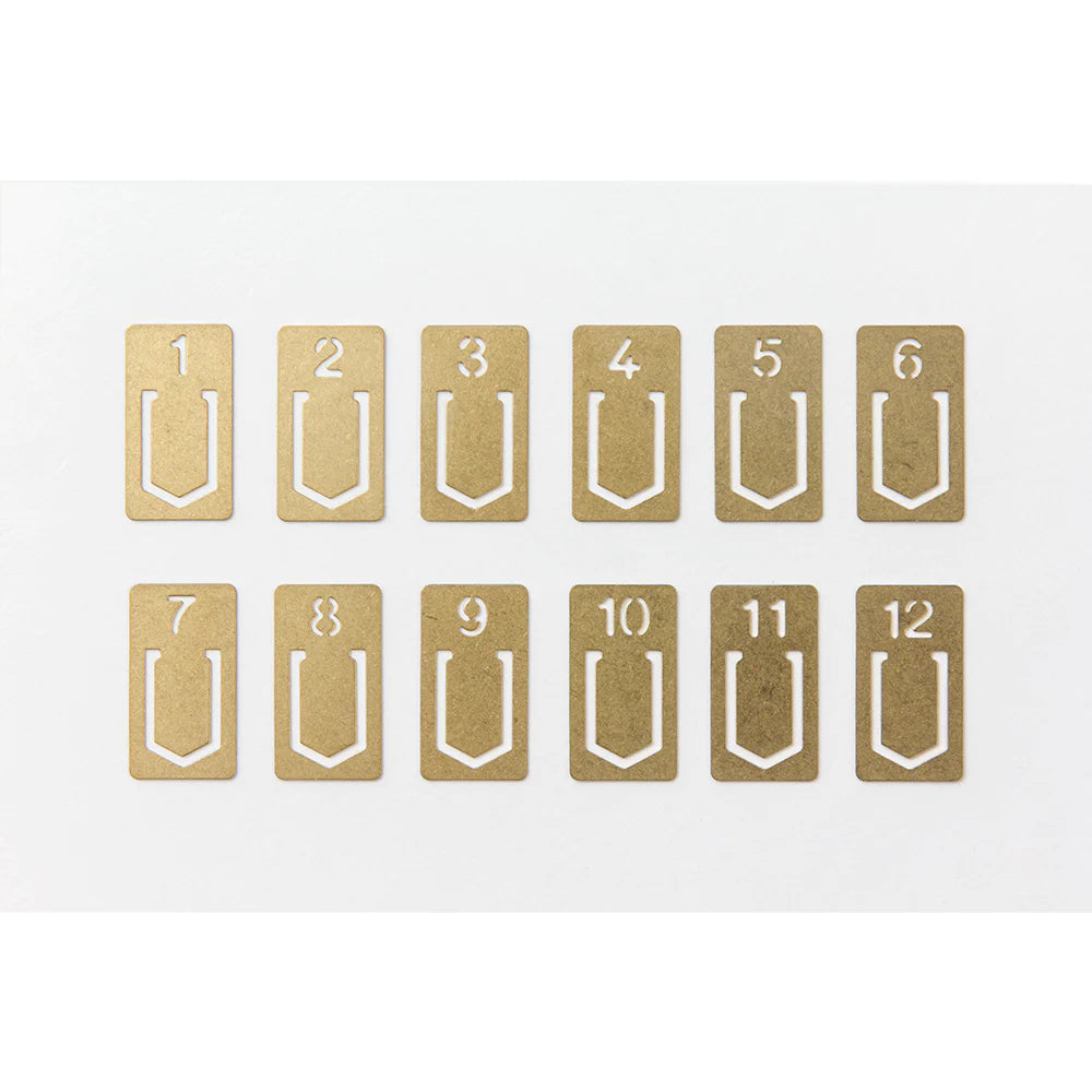 TRC BRASS CLIPS | Number