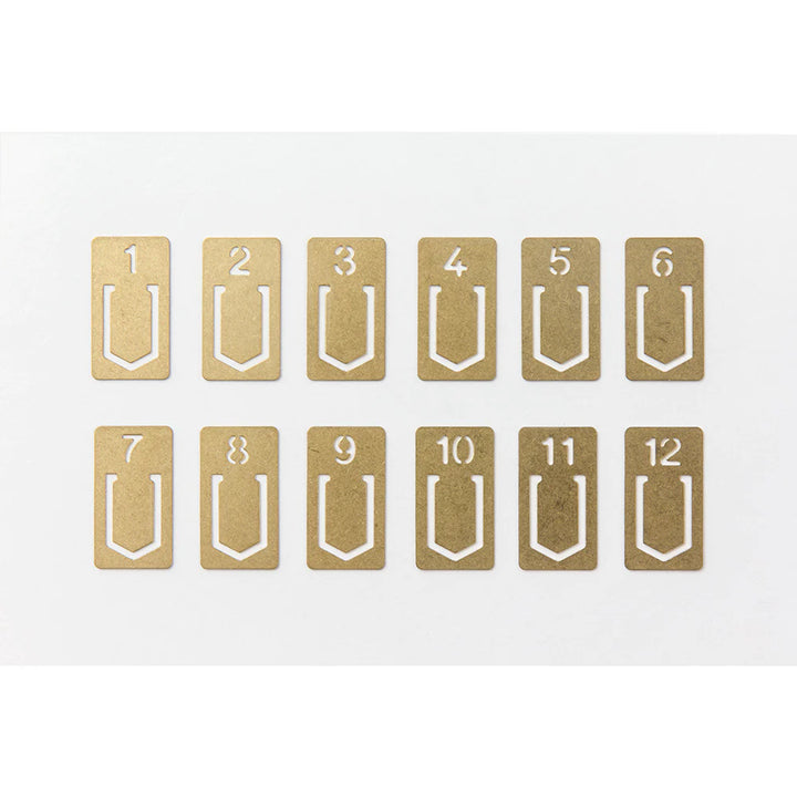 TRC BRASS CLIPS | Number