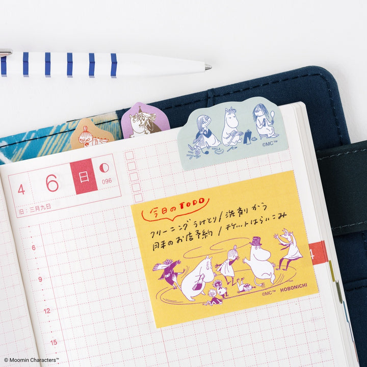 Moomin: Hobonichi Various Sticky Notes