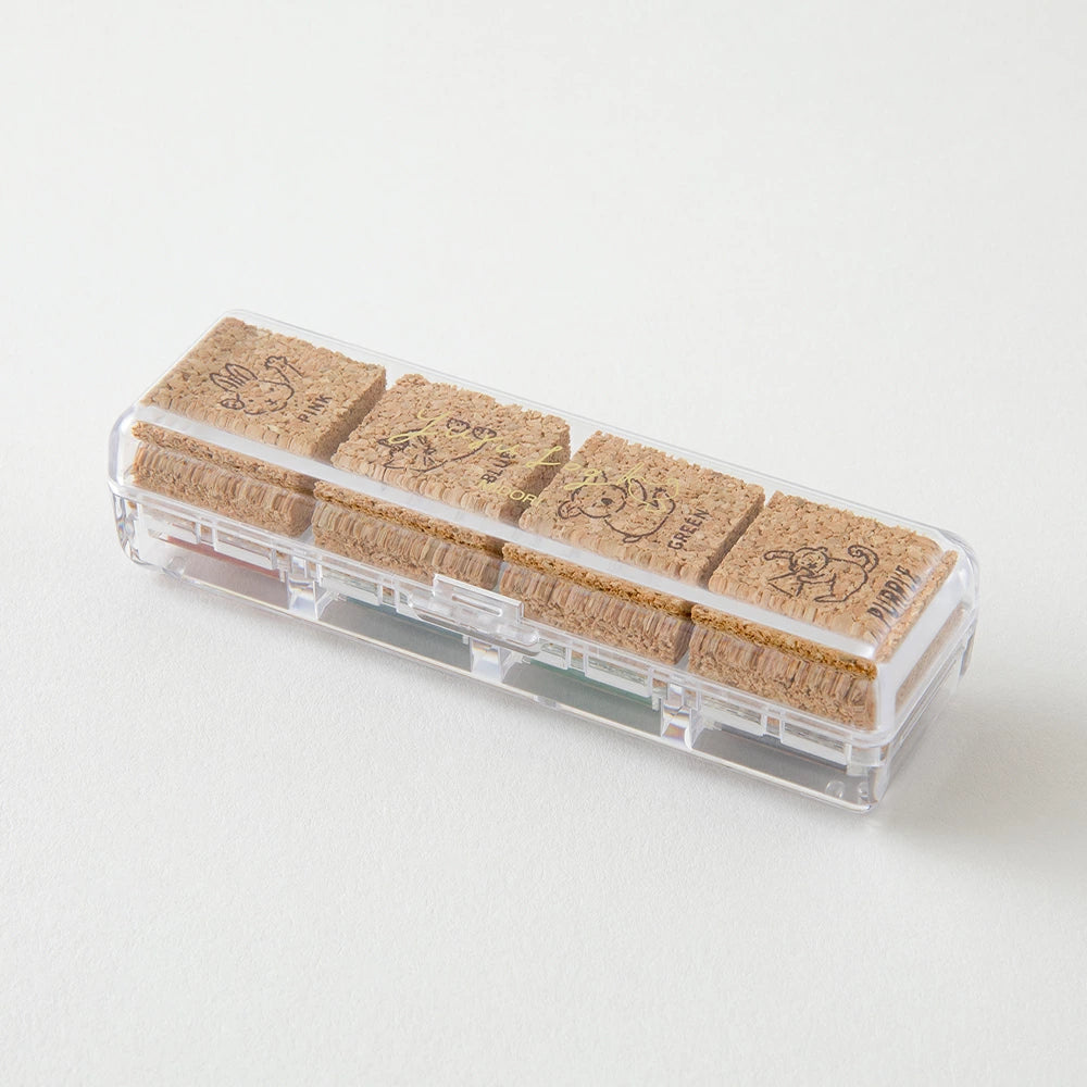 Yuru Log Pre-Inked Paintable Stamp | Animals
