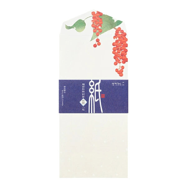 Winter Fruit Letter Envelope