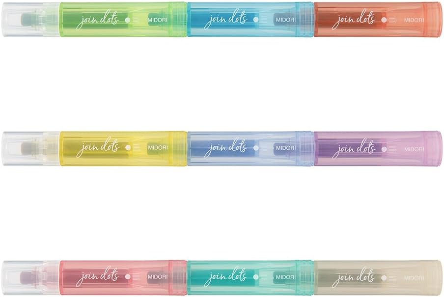 Join Dots Connecting Marker | 9 Color Set