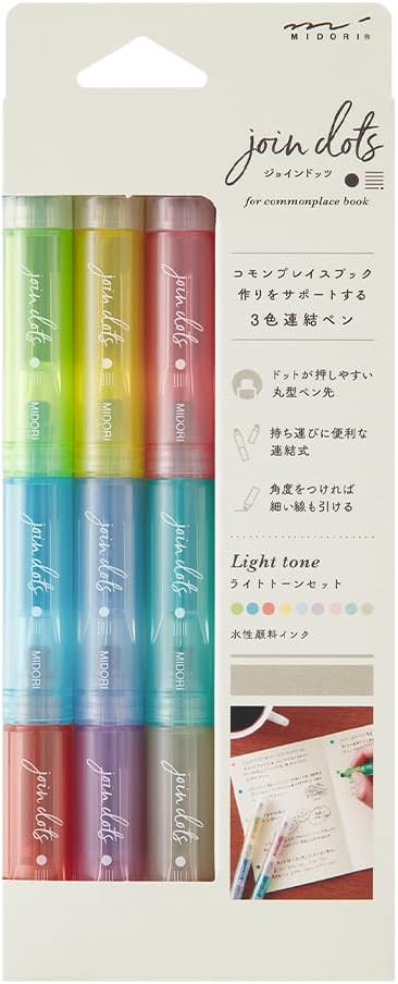 Join Dots Connecting Marker | 9 Color Set
