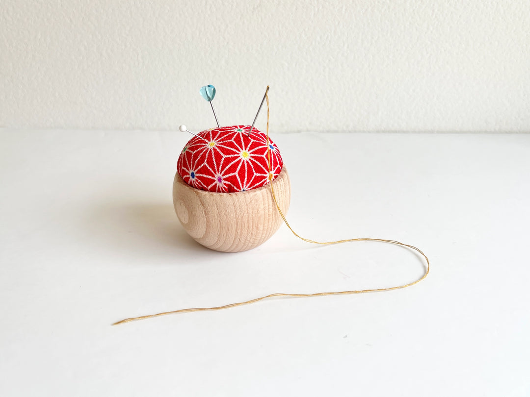 Hiro Asanoha Hemp Leaf Pin Cushion
