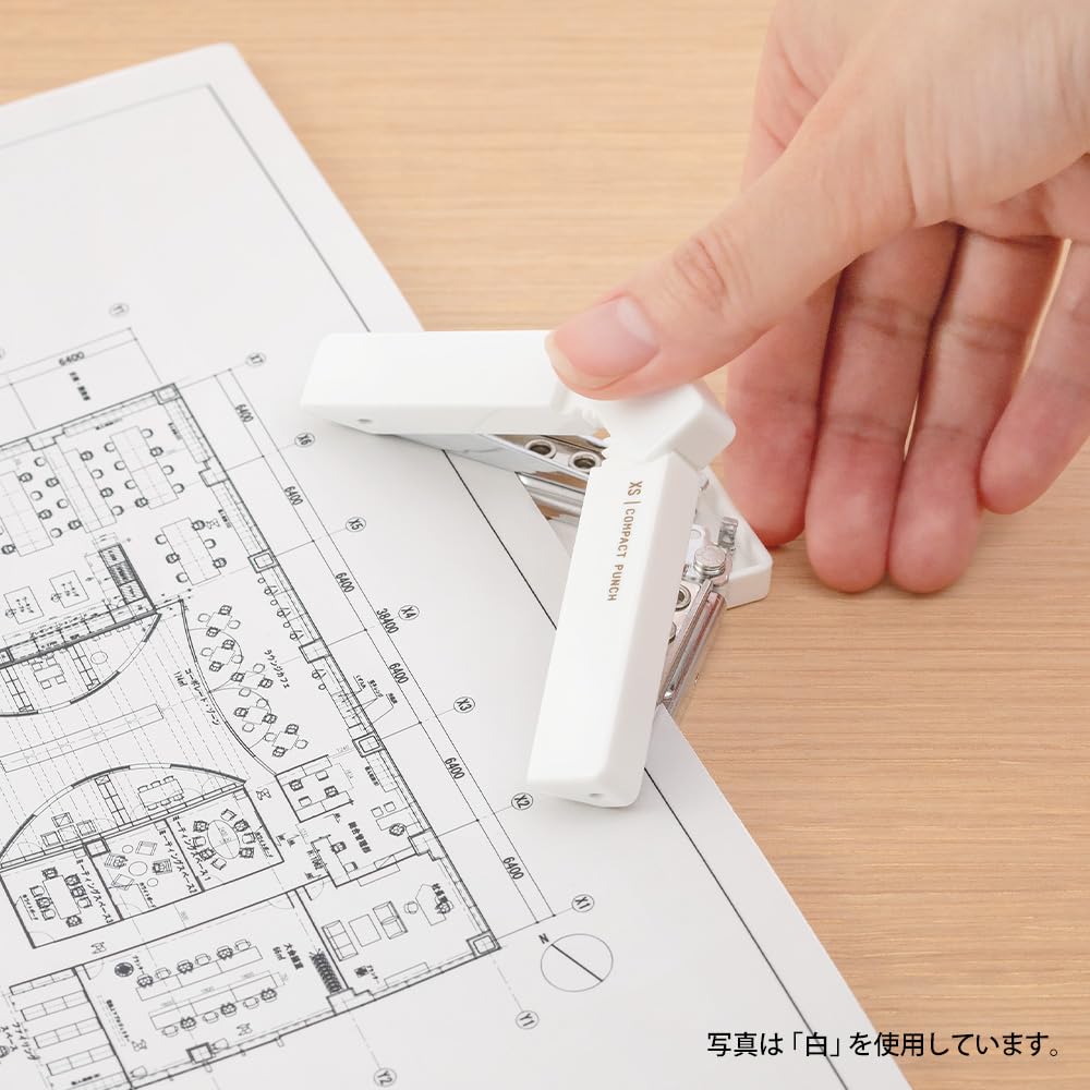 XS Compact Drilling Hole Punch | Black