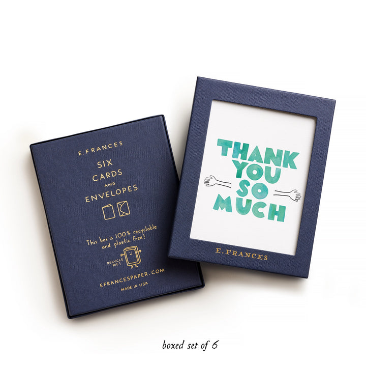 Thank You Hug |  6 Cards Set