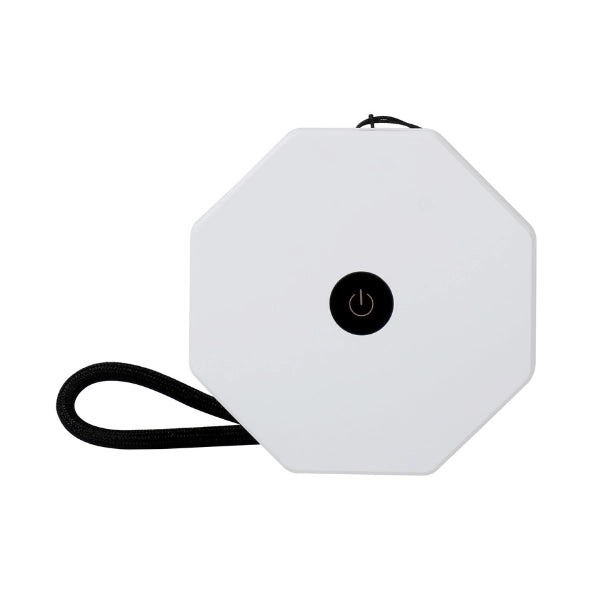 Mini Twist Hexagon Lamp | Lunar White
