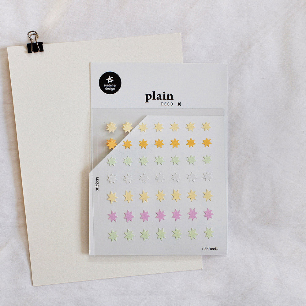 Suatelier Shiny Stars Stickers Set