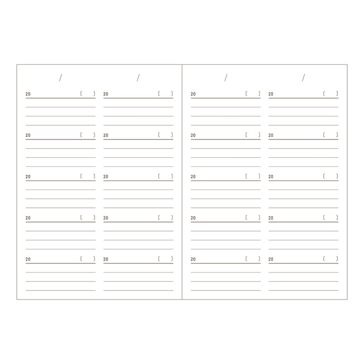 Easy Journal 5-Year Diary in Navy