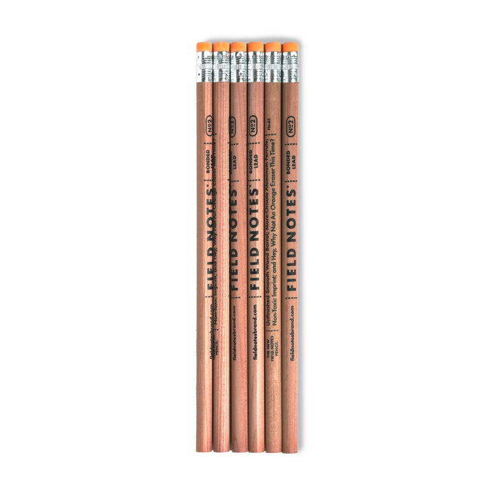 Field Notes Woodgrain Pencil | Pack of 6