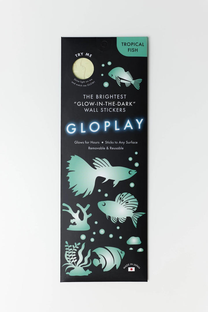 Tropical Fish Glow in the Dark Stickers