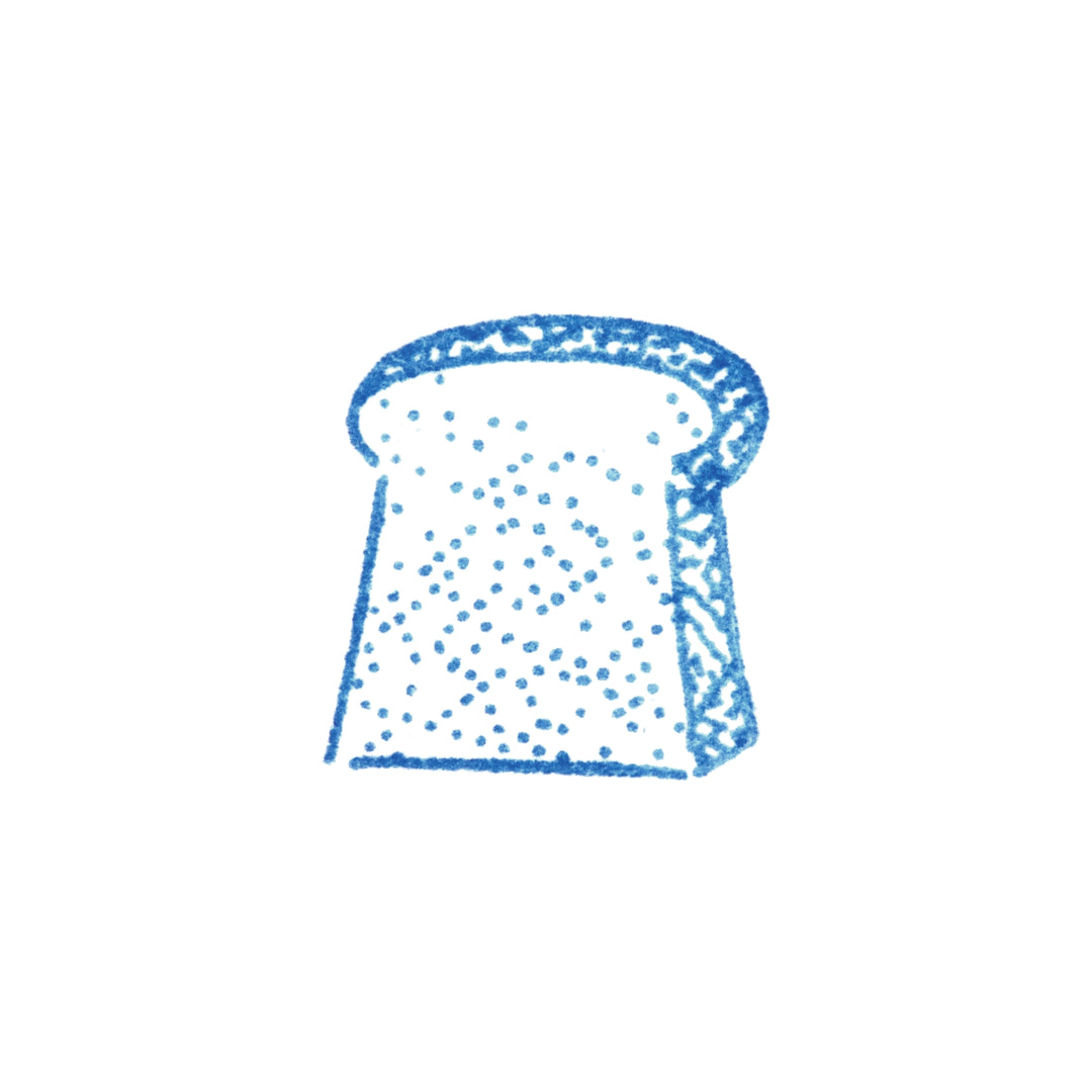Bread Crystal Clarity Stamp | Hitotoki Kori Jirushi Series