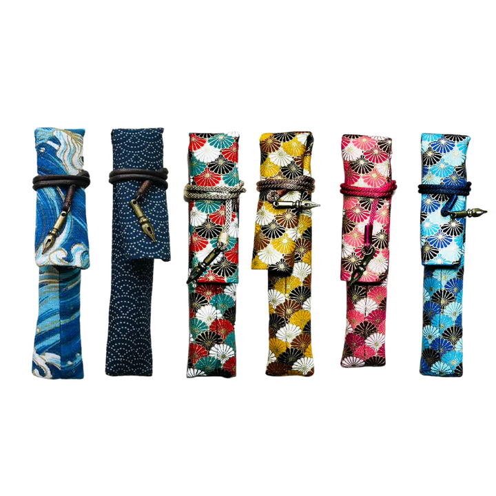 Seigaiha Wave Single Pen Sleeve