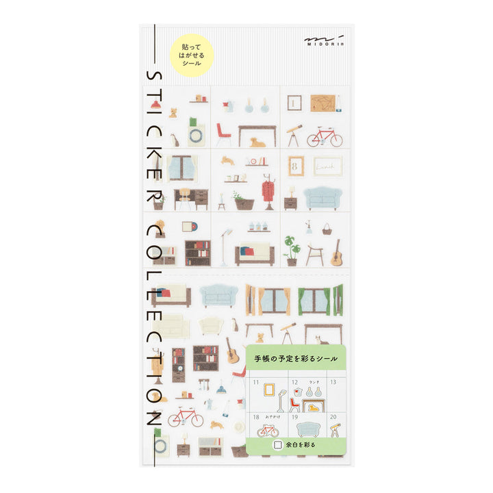 Midori Home Interior Sticker Collection