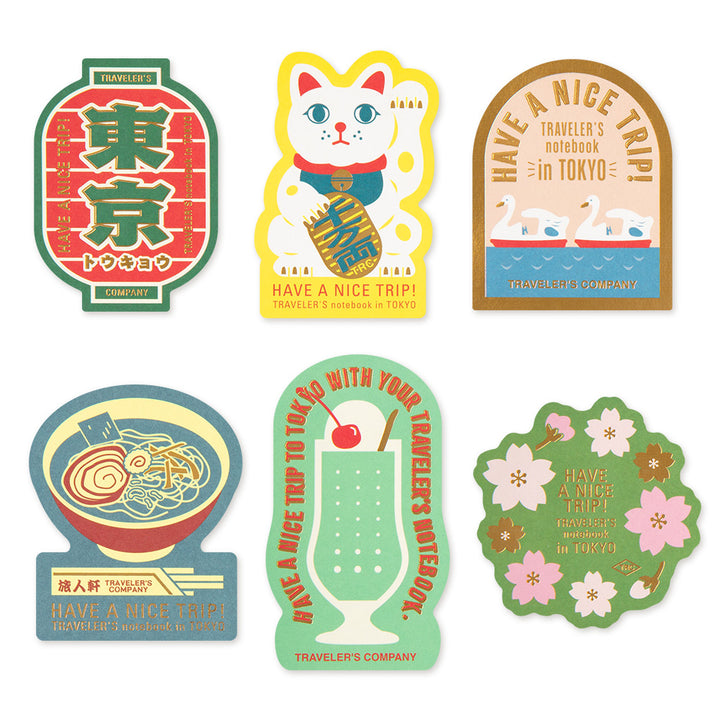 TRAVELER'S notebook Sticker Set TOKYO | Limited Edition