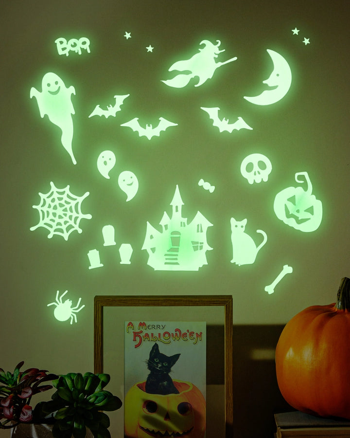 Halloween Essentials Glow in the Dark Stickers