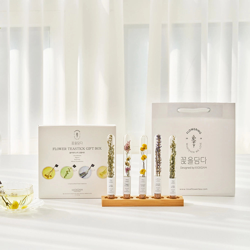 Flower Tea stick Gift Set