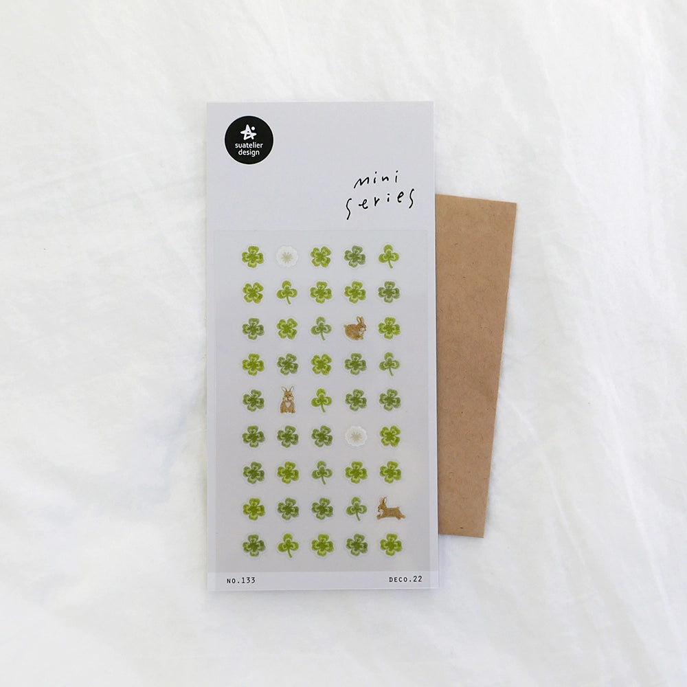 Suatelier Mini Clovers Stickers Set