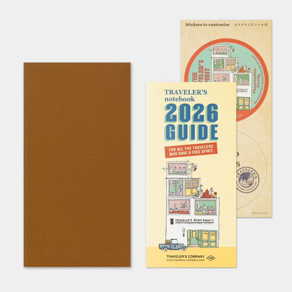 2026 Second Half Traveler's Weekly Vertical Planner | Regular Size | July - December