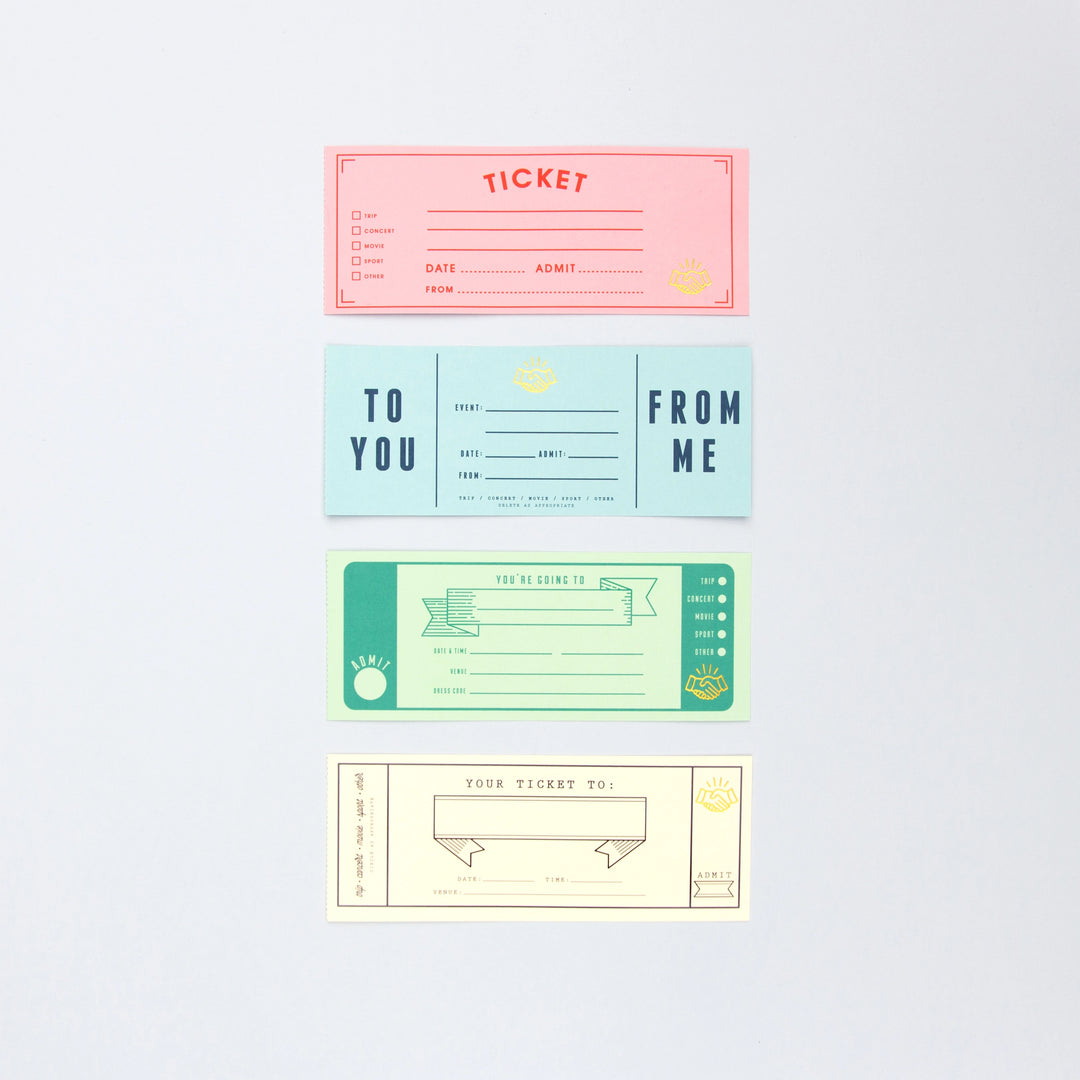 DIY Ticket Book
