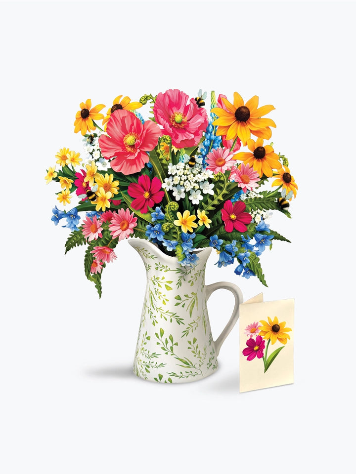 Wildflower Meadow Large Pop-Up Card