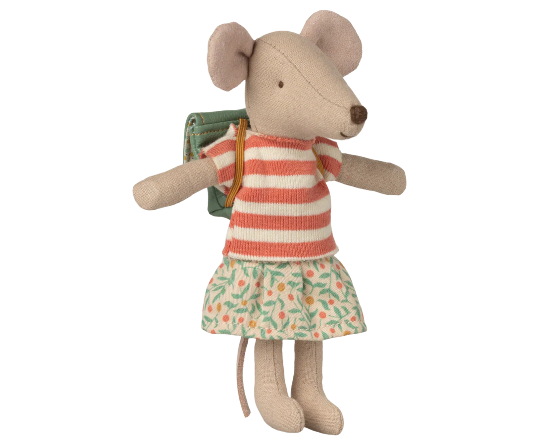 Tricycle Mouse with Bag | Big Sister Mouse | Green