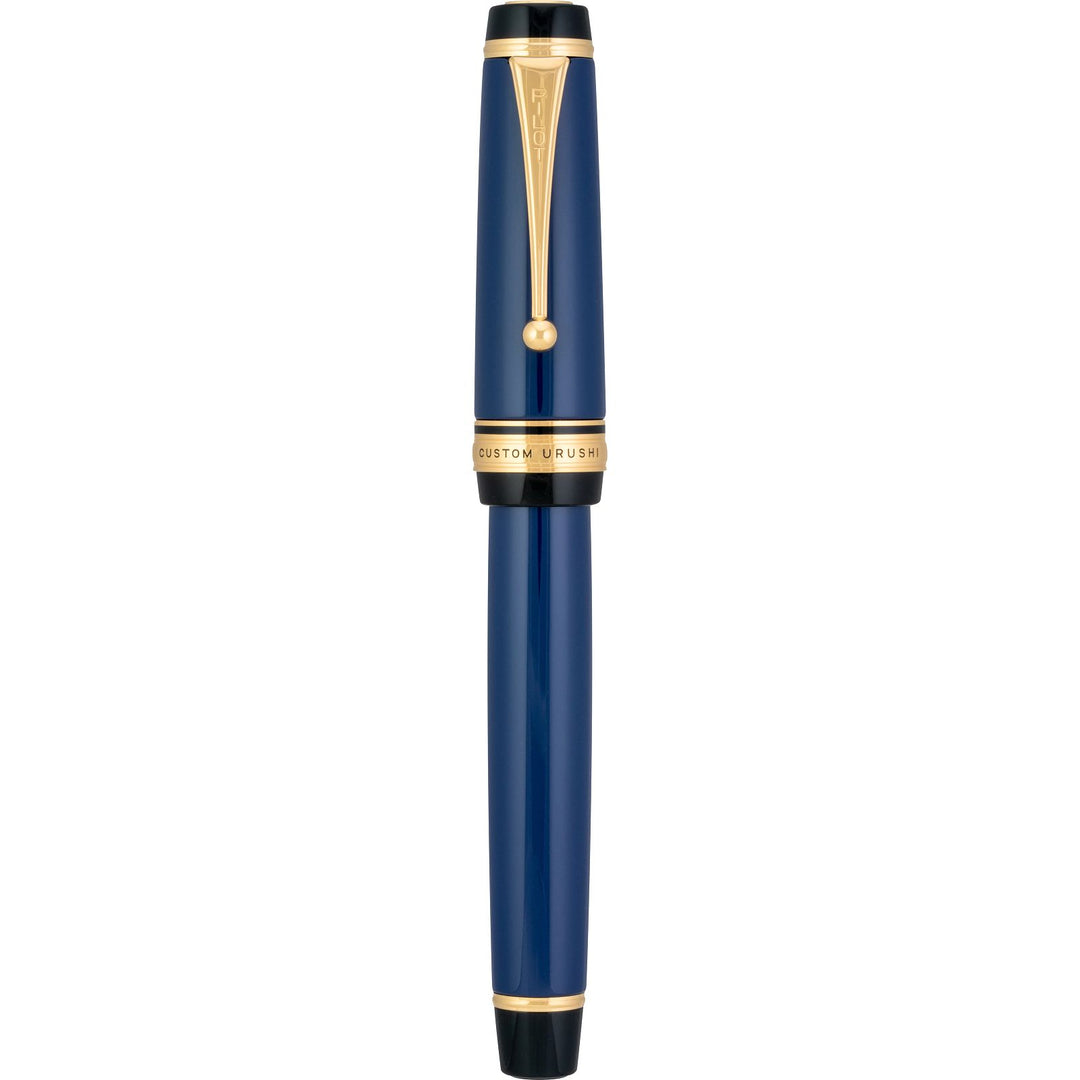 Custom Urushi Prussian Blue Fountain Pen
