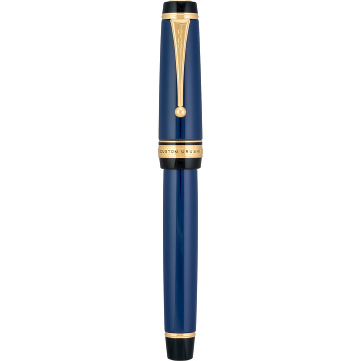 Custom Urushi Prussian Blue Fountain Pen