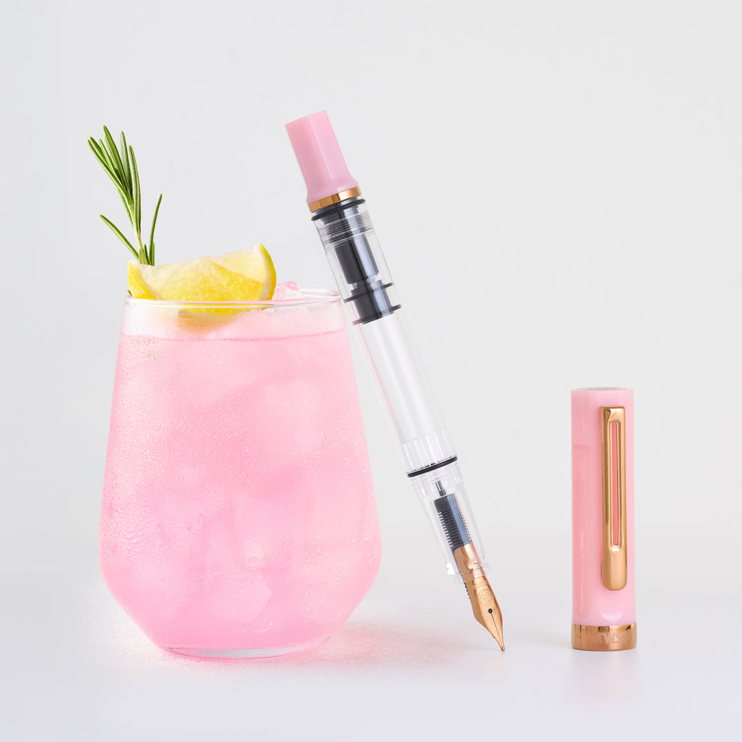 ECO Fountain Pen | Pink Lemonade with Bronze