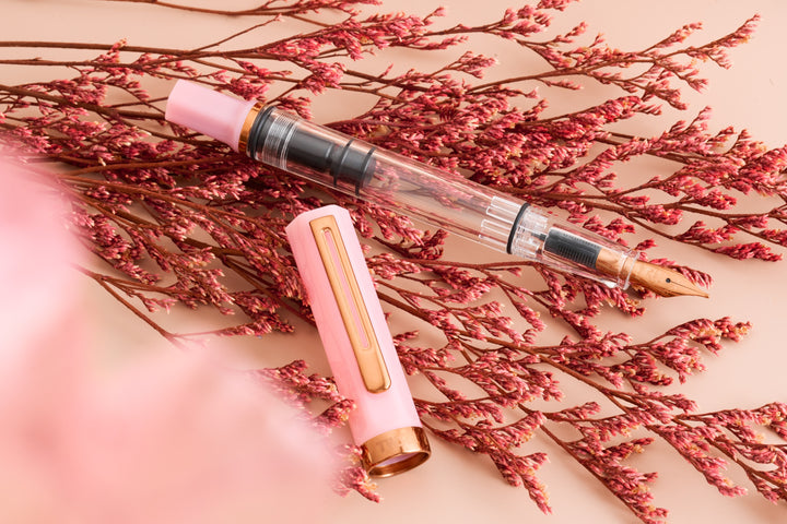 ECO Fountain Pen | Pink Lemonade with Bronze