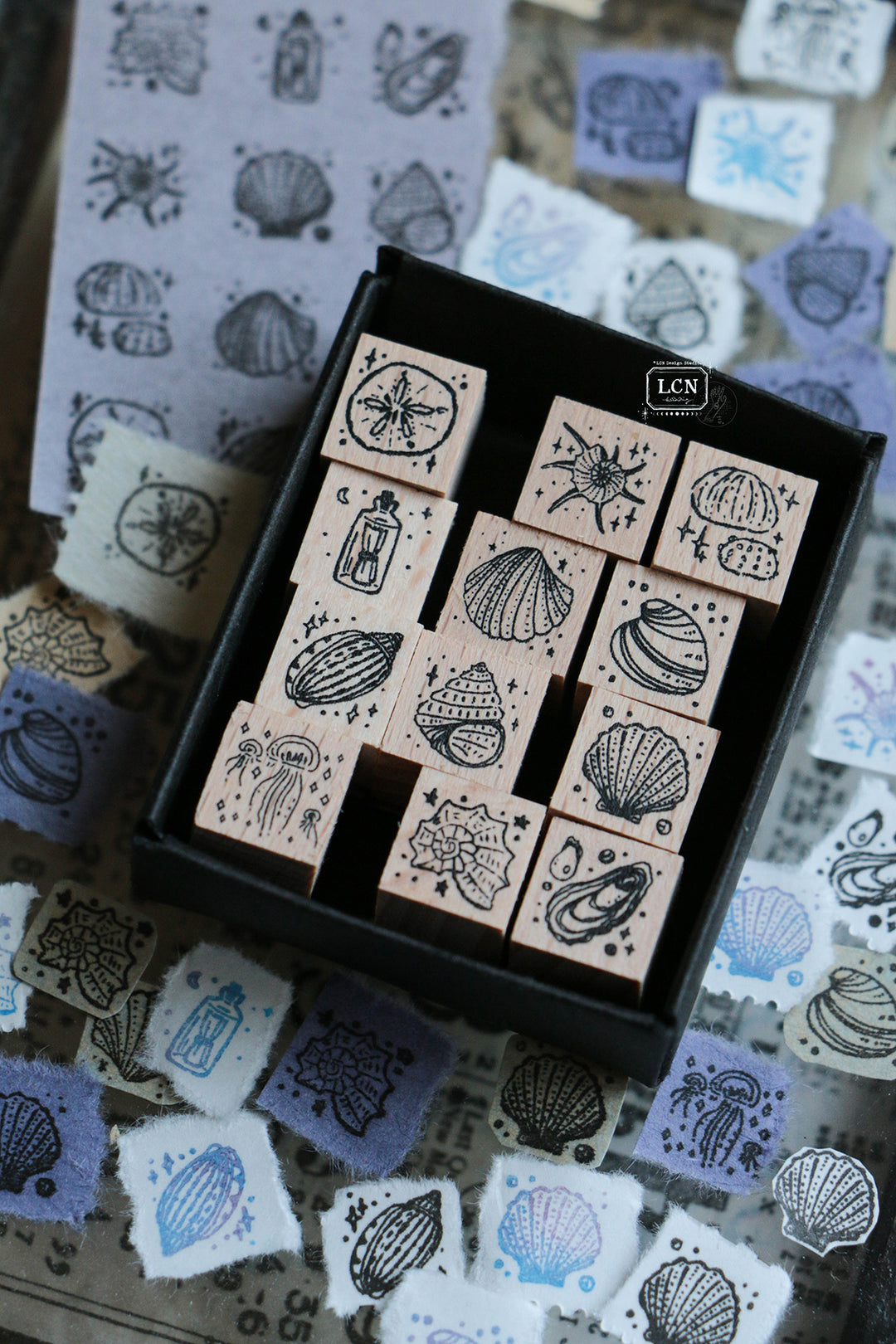 LCN Mini Tote Stationery Set | Big Ocean