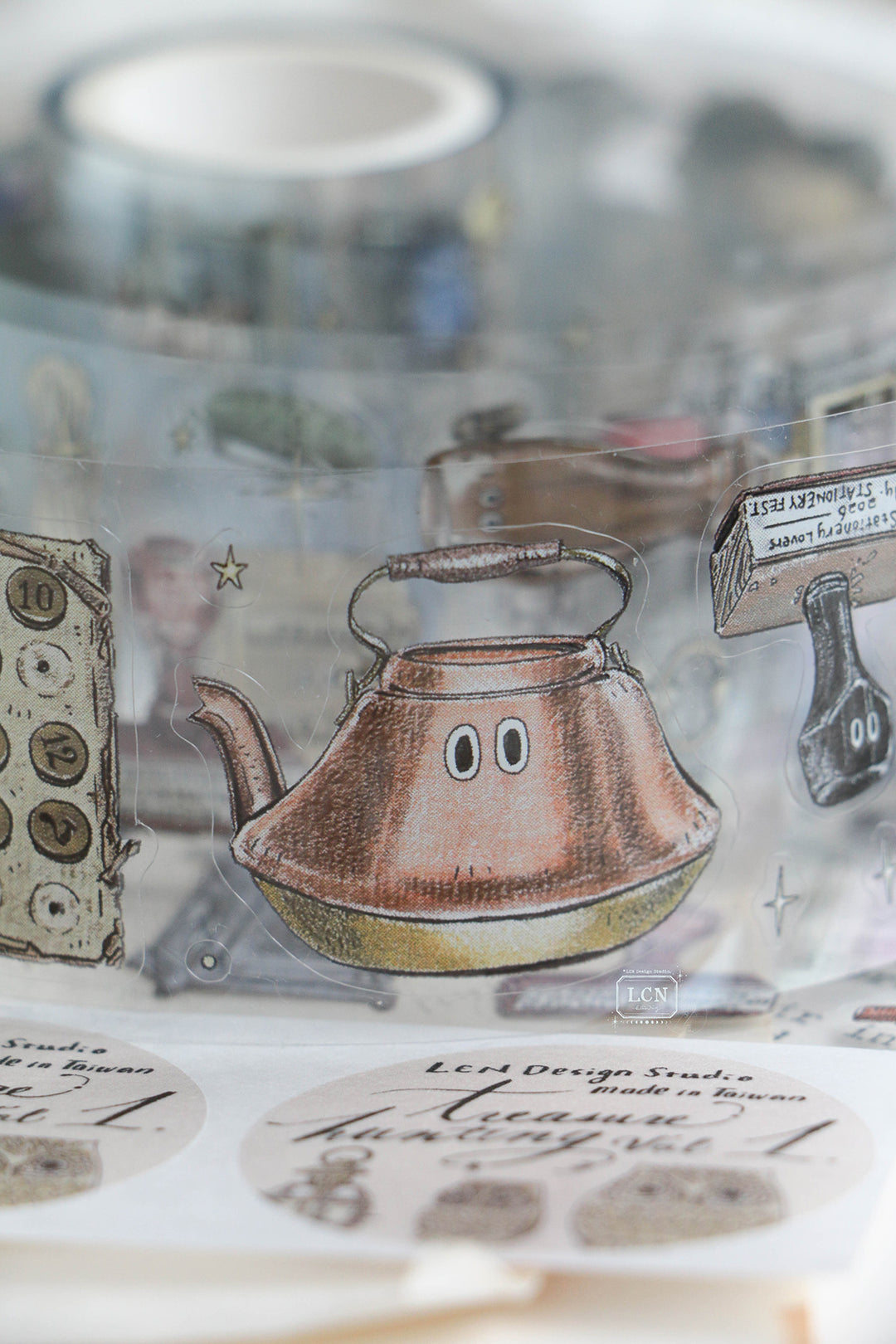 LCN Treasure Hunting Vol. 1 Kiss-Cut PET Tape