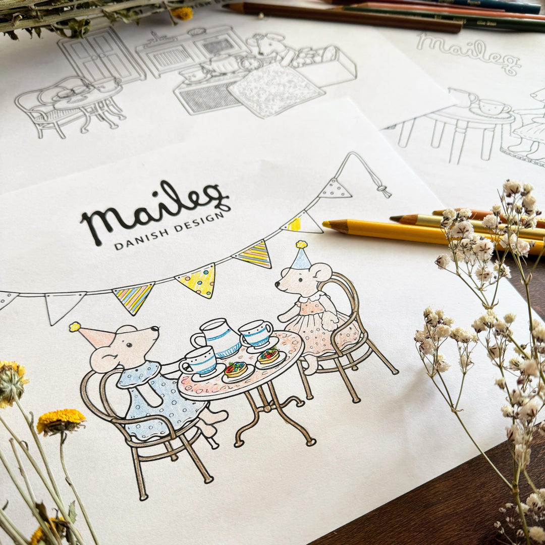 Tea + Flowers Party with Maileg x The Paper Mouse