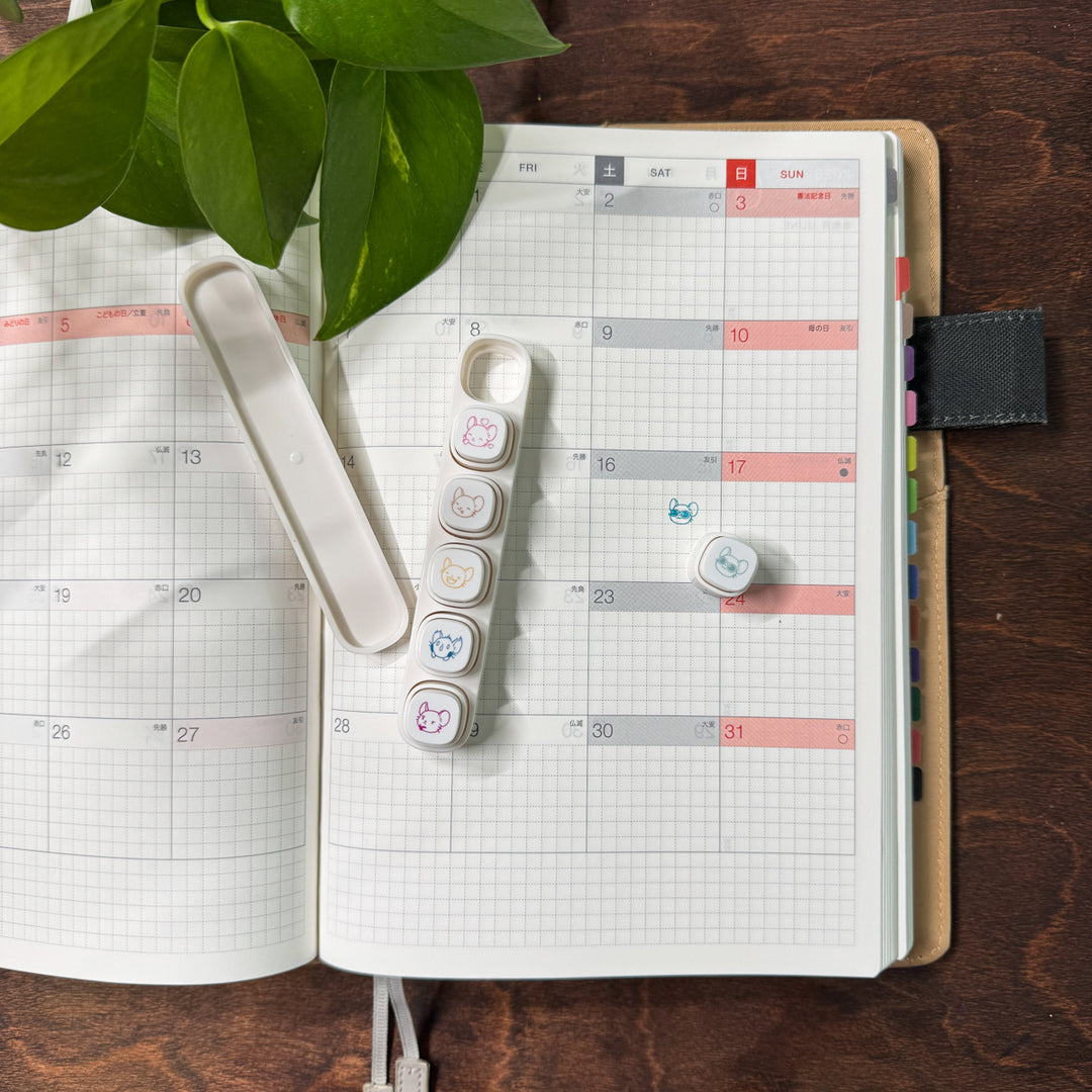 Mouse Emoji | Push Button Stamp