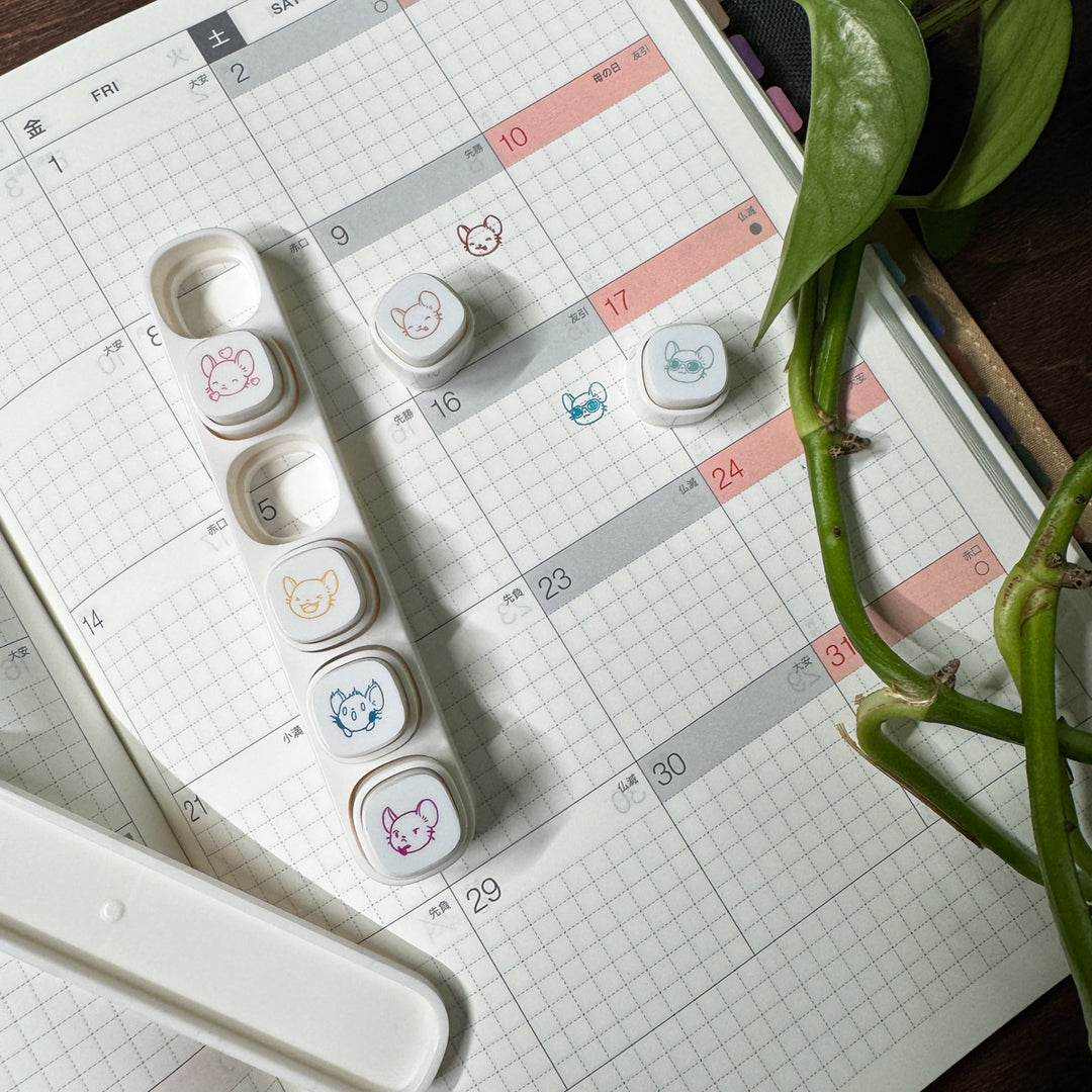 Mouse Emoji | Push Button Stamp