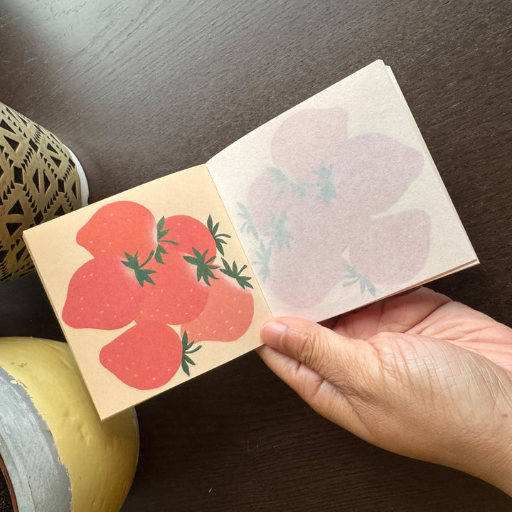 Strawberry Square Memo Pad