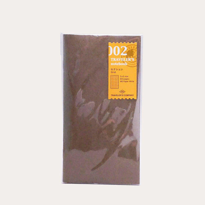 TRAVELER'S notebook 002 Grid Notebook | Regular Size