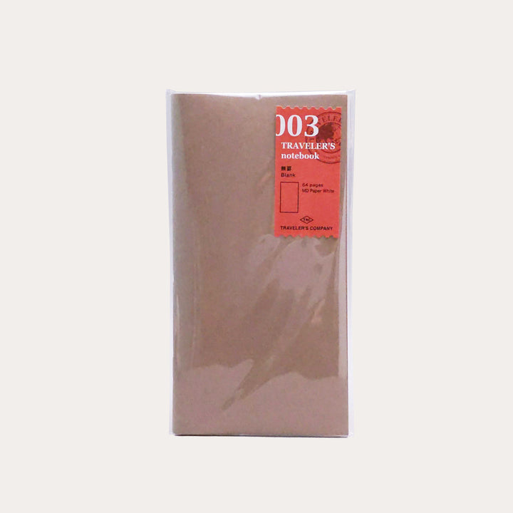TRAVELER'S notebook 003 Blank Notebook | Regular Size