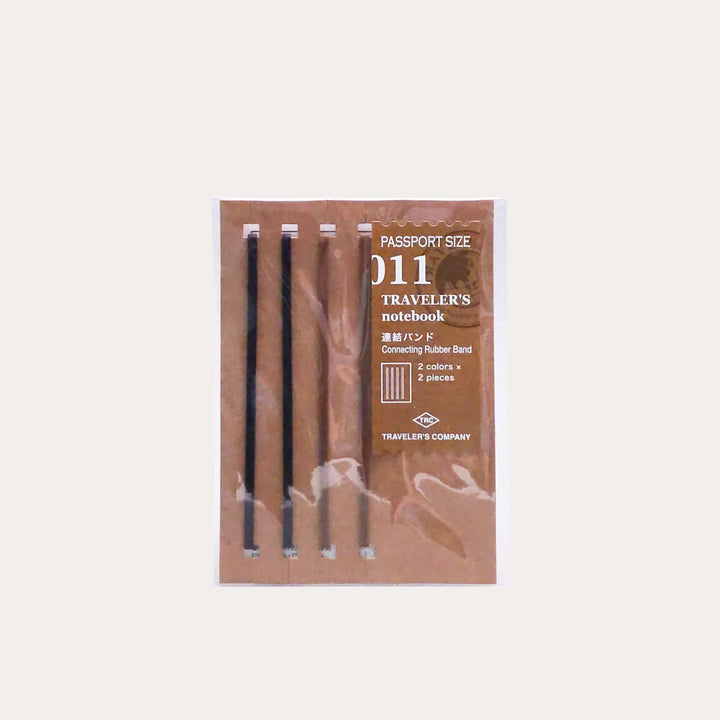 TRAVELER'S notebook 011 Connecting Rubber Band | Passport Size