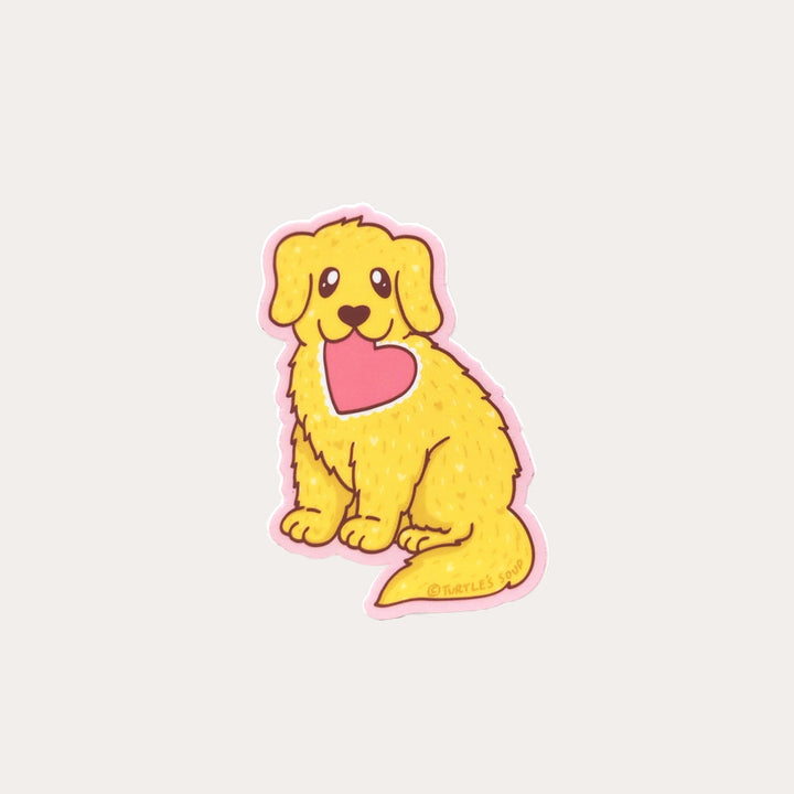 Golden Retriever | Vinyl Sticker *