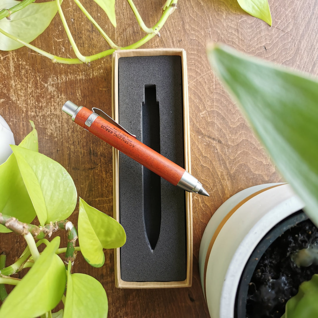 A.G. Spalding Cherry Wood Lead Holder