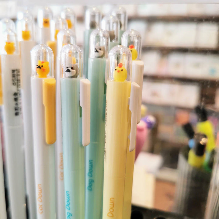 Peekaboo Retractable Gel Pen