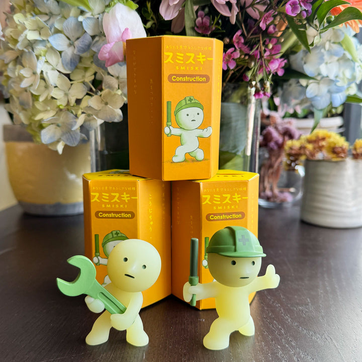SMISKI Construction Series | Glow-in-the-Dark Figurines