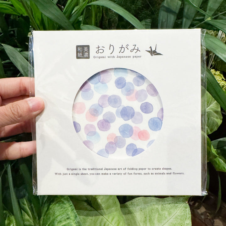 Premium Mino Washi Origami Paper Set | Pastel Blue