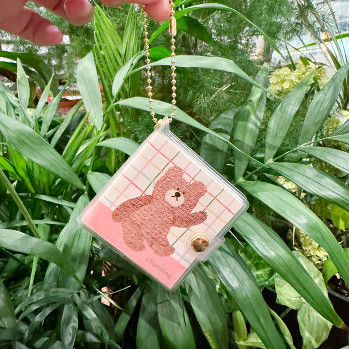 Chocolog Mini Notebook Charm | Bear