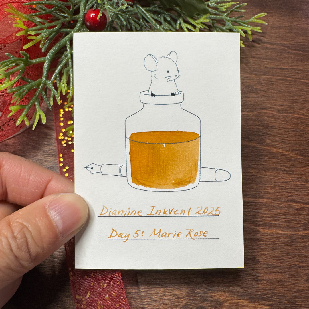 Diamine Inkvent Calendar 2025 Teal Edition