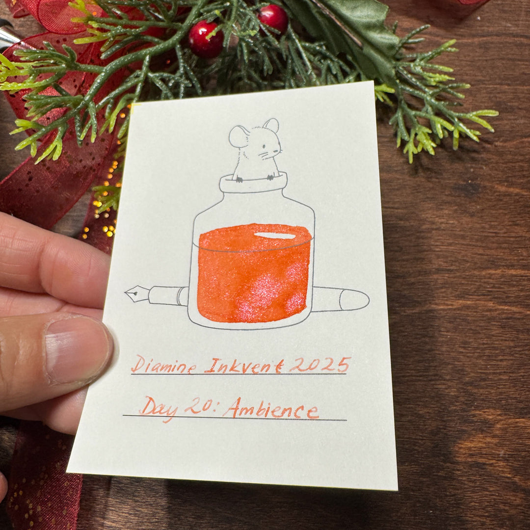 Diamine Inkvent Calendar 2025 Teal Edition