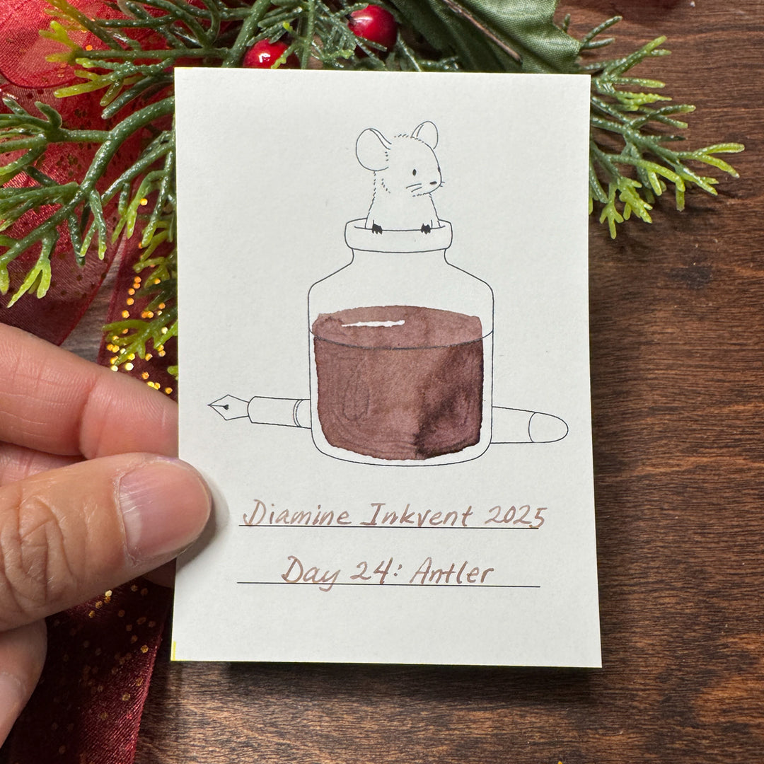 Diamine Inkvent Calendar 2025 Teal Edition